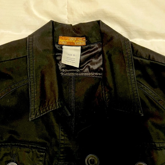 Black womans blazer ( lightweight) size small - Picture 3 of 3